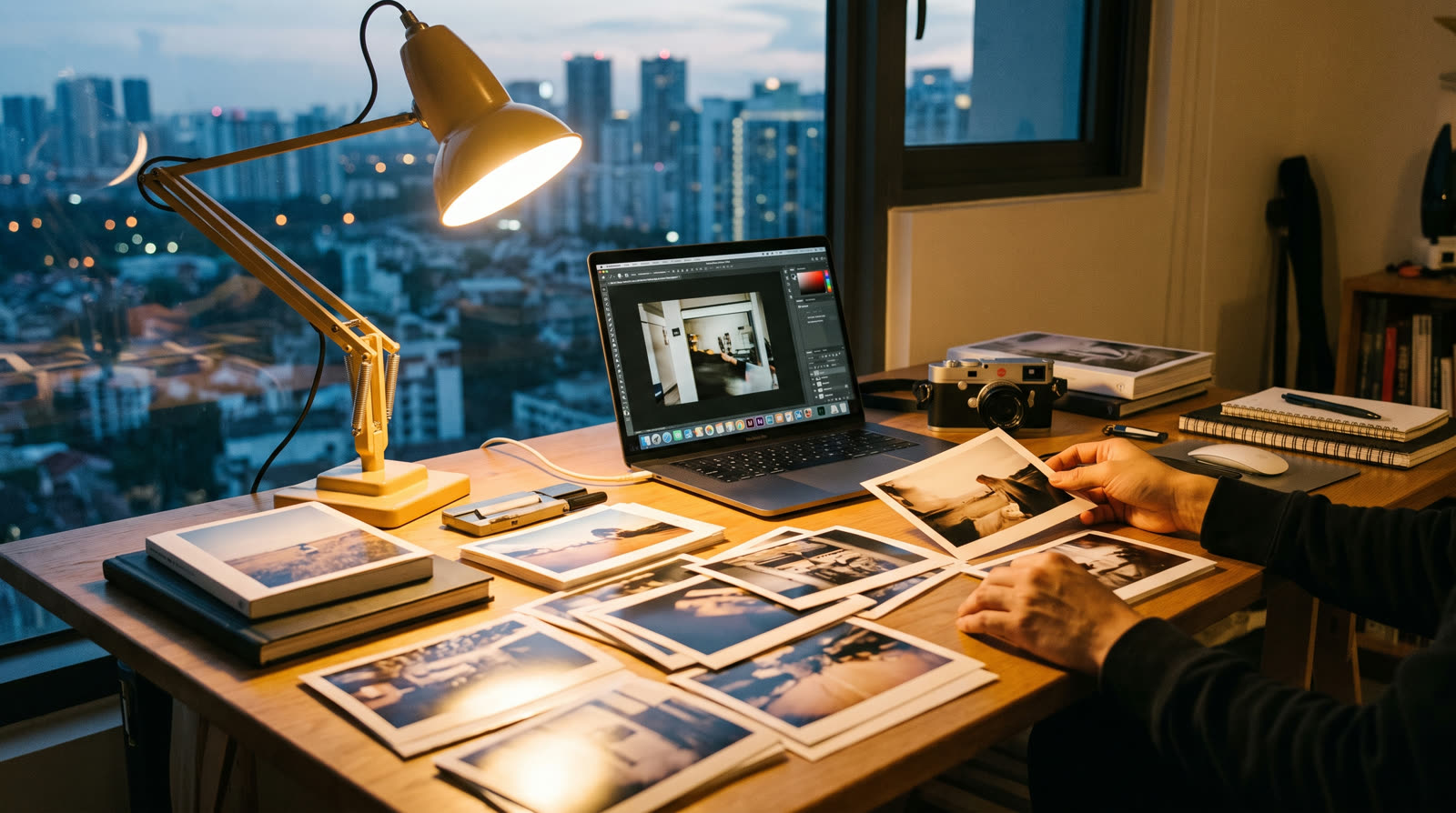 Lavoro creativo sulla scrivania