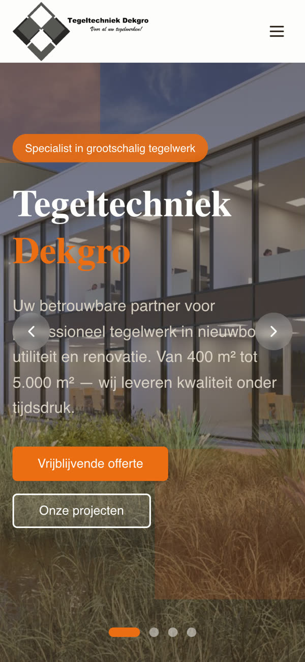 Tegeltechniek Dekgro